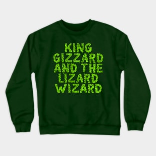 King Gizzard and the Lizard Wizard / Original Psychedelic Design Crewneck Sweatshirt